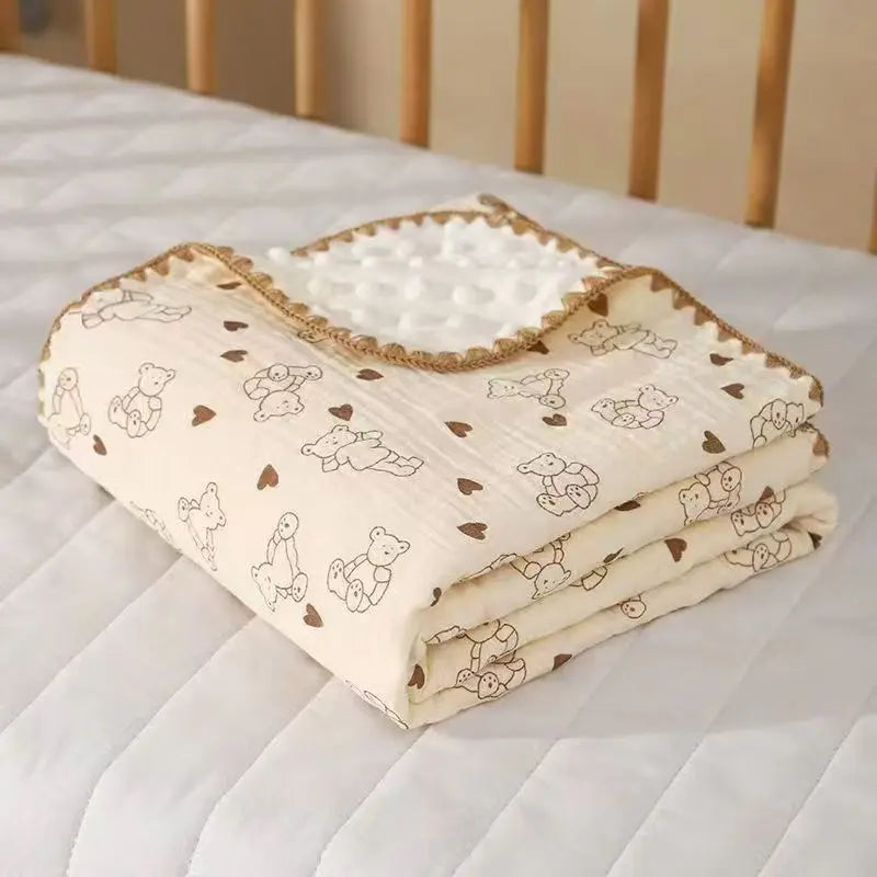 Soft Fleece Baby Swaddle Blanket - Kindle Kids ABC - view 8