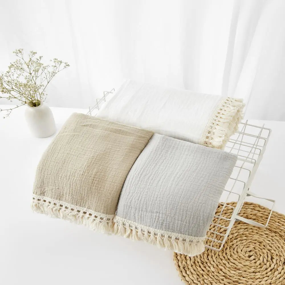 Cotton Muslin Baby Swaddle Blanket - Kindle Kids ABC