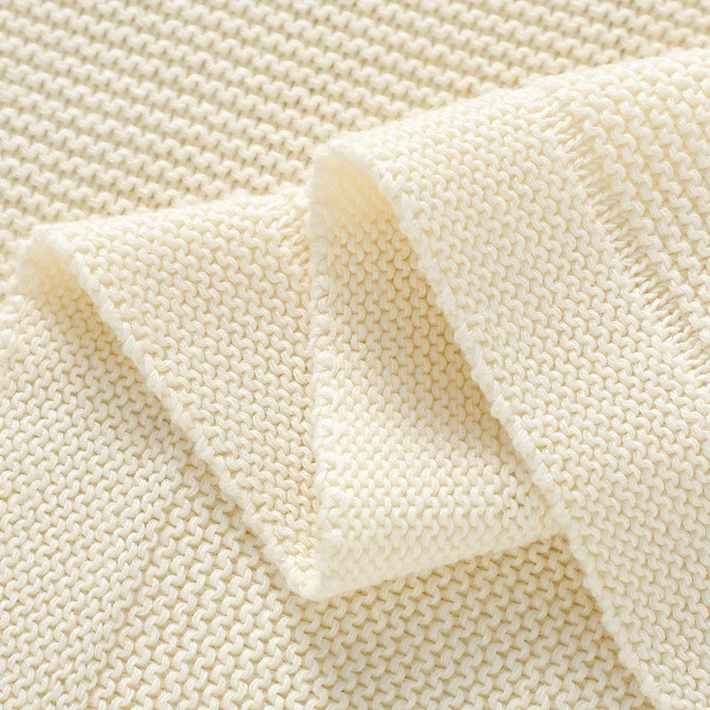 Knitted Cotton Baby Blanket - Kindle Kids ABC - view 5