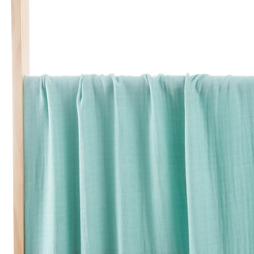 Solid Bamboo Cotton Muslin Baby Swaddle - Kindle Kids ABC - view 15