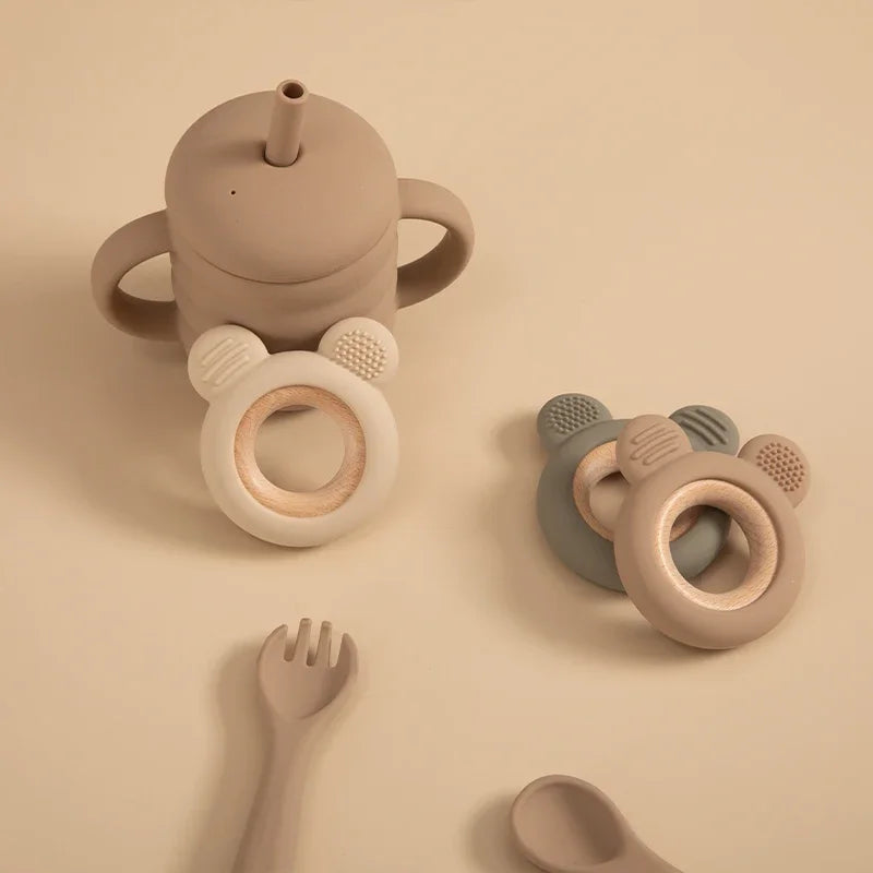 wooden-bear-teether-silicone-kindlekidsabc