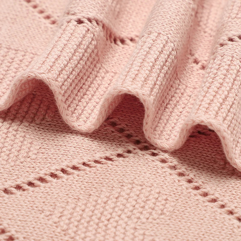 Knit Cotton Baby Blanket - Kindle Kids ABC - view 4