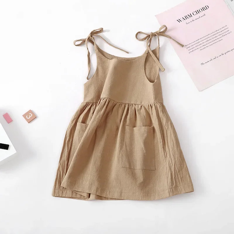 Cotton Toddler Girl Dress - Kindle Kids ABC - view 7