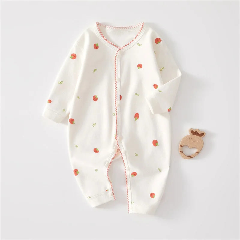 Print Cotton Baby Romper - Kindle Kids ABC