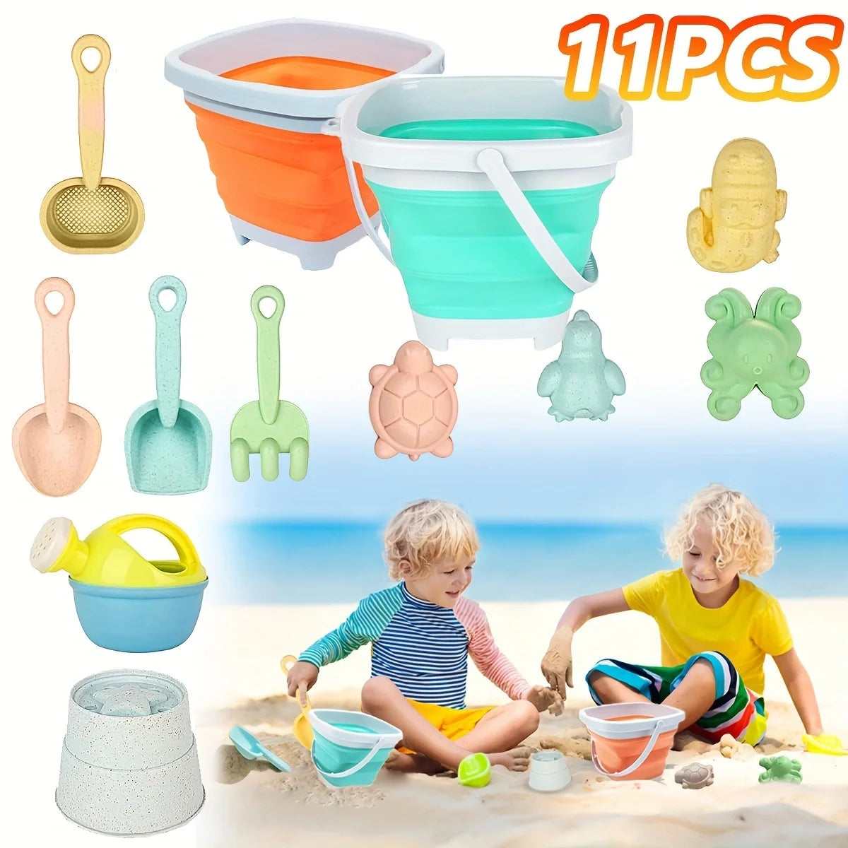 Kids' Beach Sand Toy Set - Kindle Kids ABC - view 2
