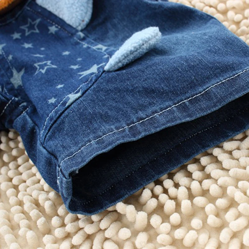 Toddler Denim Suspender Shorts — Summer Jumper Overalls | 0–7Y
