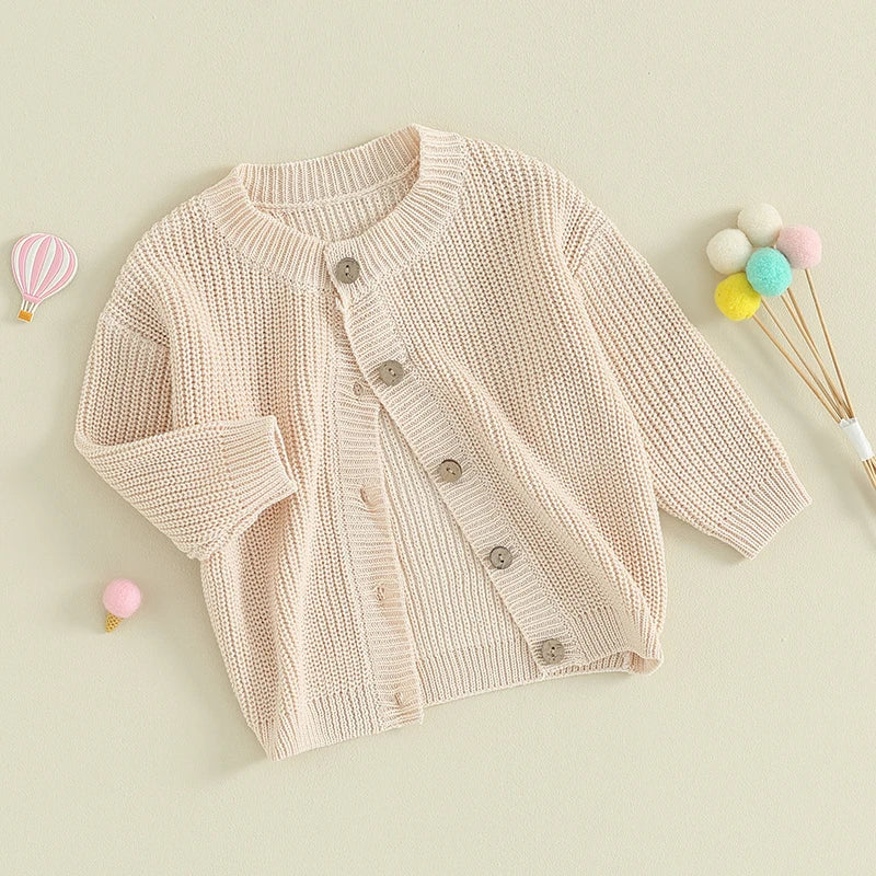 Knit Cotton Baby Cardigan - Kindle Kids ABC - view 2