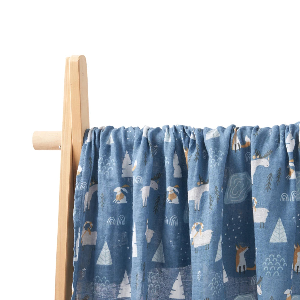 Cotton Muslin Baby Swaddle Blanket - Kindle Kids ABC - view 8