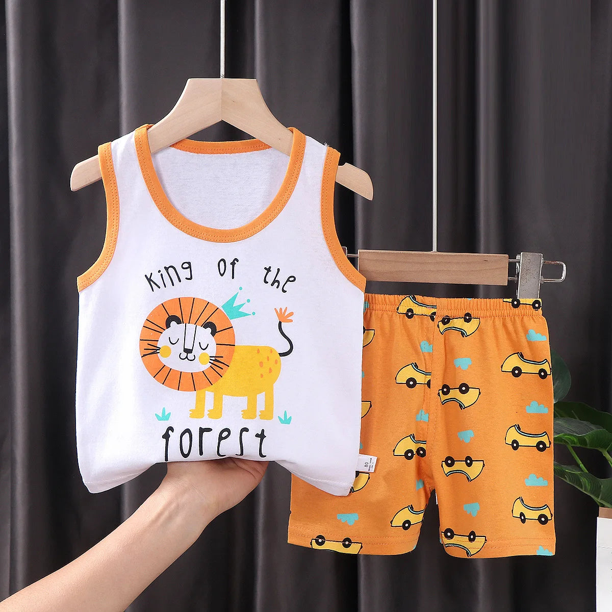 Cotton Baby Vest & Shorts Set - Kindle Kids ABC - view 7