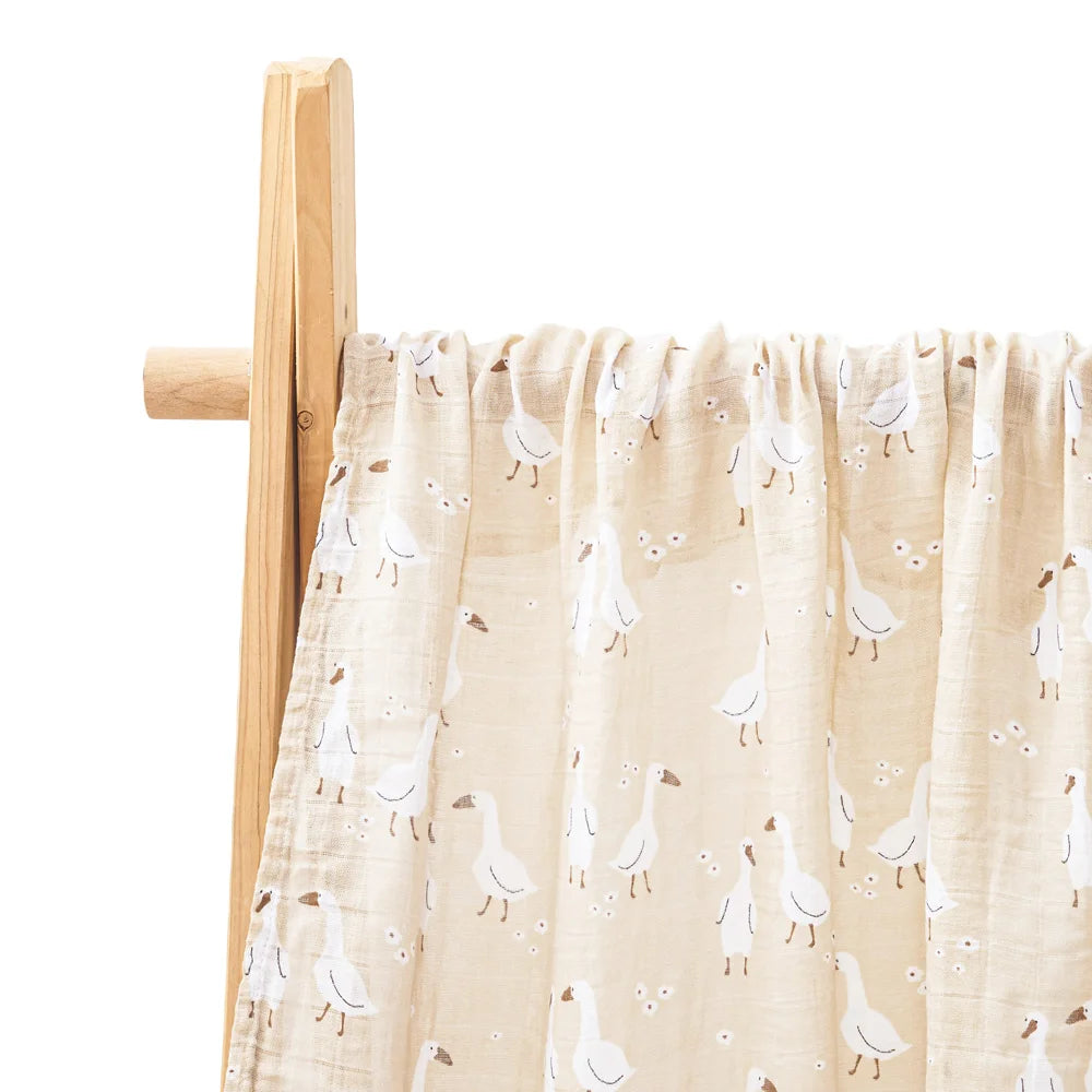 Bamboo Cotton Muslin Baby Swaddle Blanket - Kindle Kids ABC - view 10