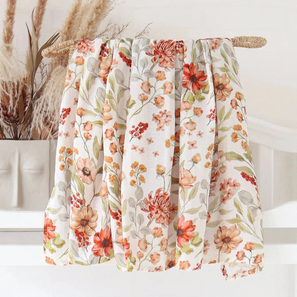 Cotton Muslin Baby Wrap Blanket - Kindle Kids ABC - view 17