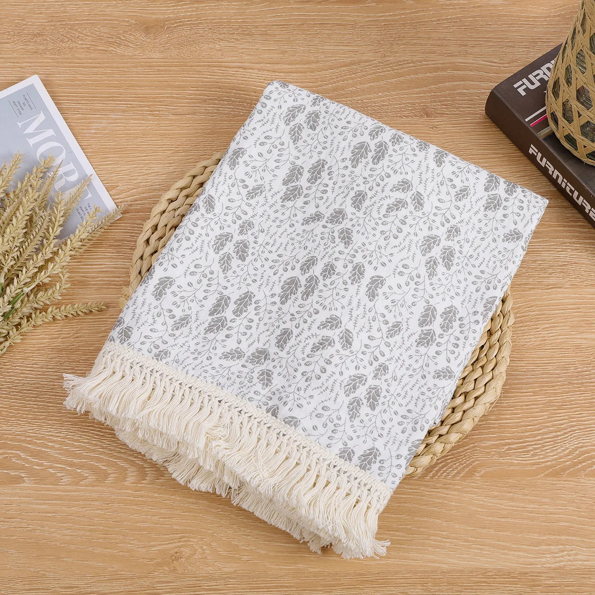 Bear Print Cotton Muslin Baby Blanket - Kindle Kids ABC - view 7