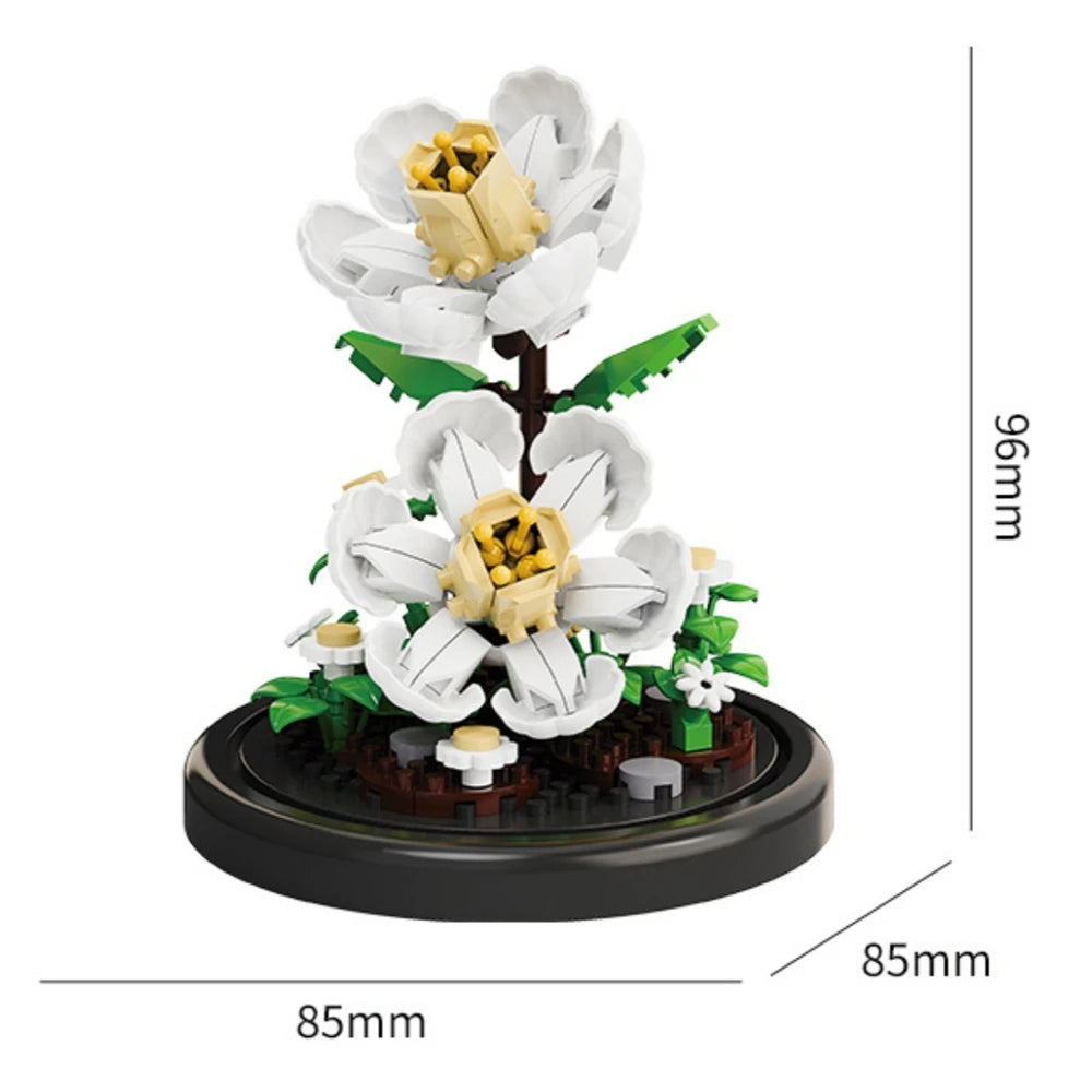 Flower Pot Building Blocks - Micro Brick Bonsai Kit - photo 11