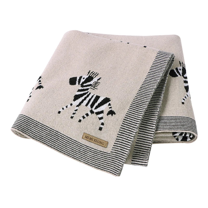 Knitted Cotton Baby Blanket - Kindle Kids ABC - view 7