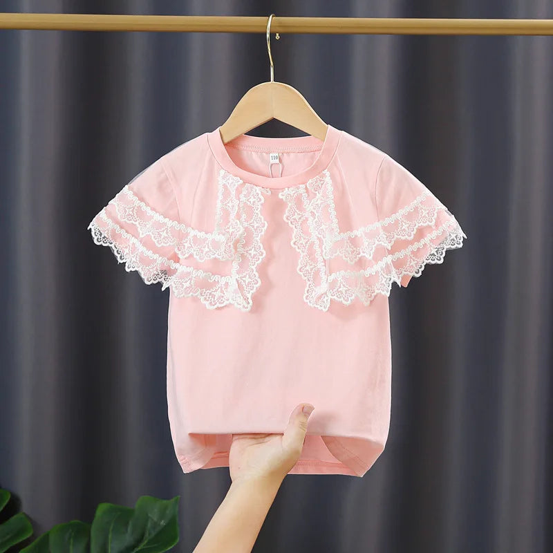 Girls Premium White Cotton Blouse - photo 18