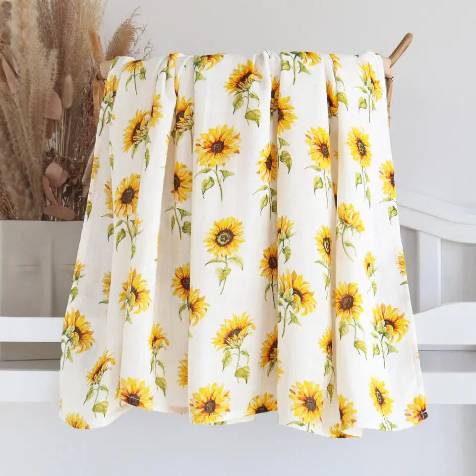 Bamboo Cotton Muslin Swaddle Blanket - Kindle Kids ABC - view 8