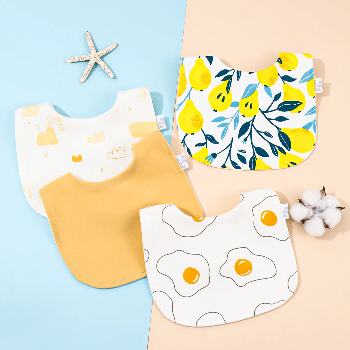 Cotton Adjustable Baby Bib - Kindle Kids ABC - view 19