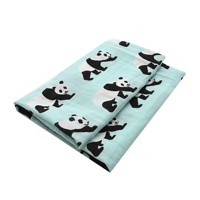 Cotton Muslin Baby Towel & Swaddle Scarf - Kindle Kids ABC - view 17