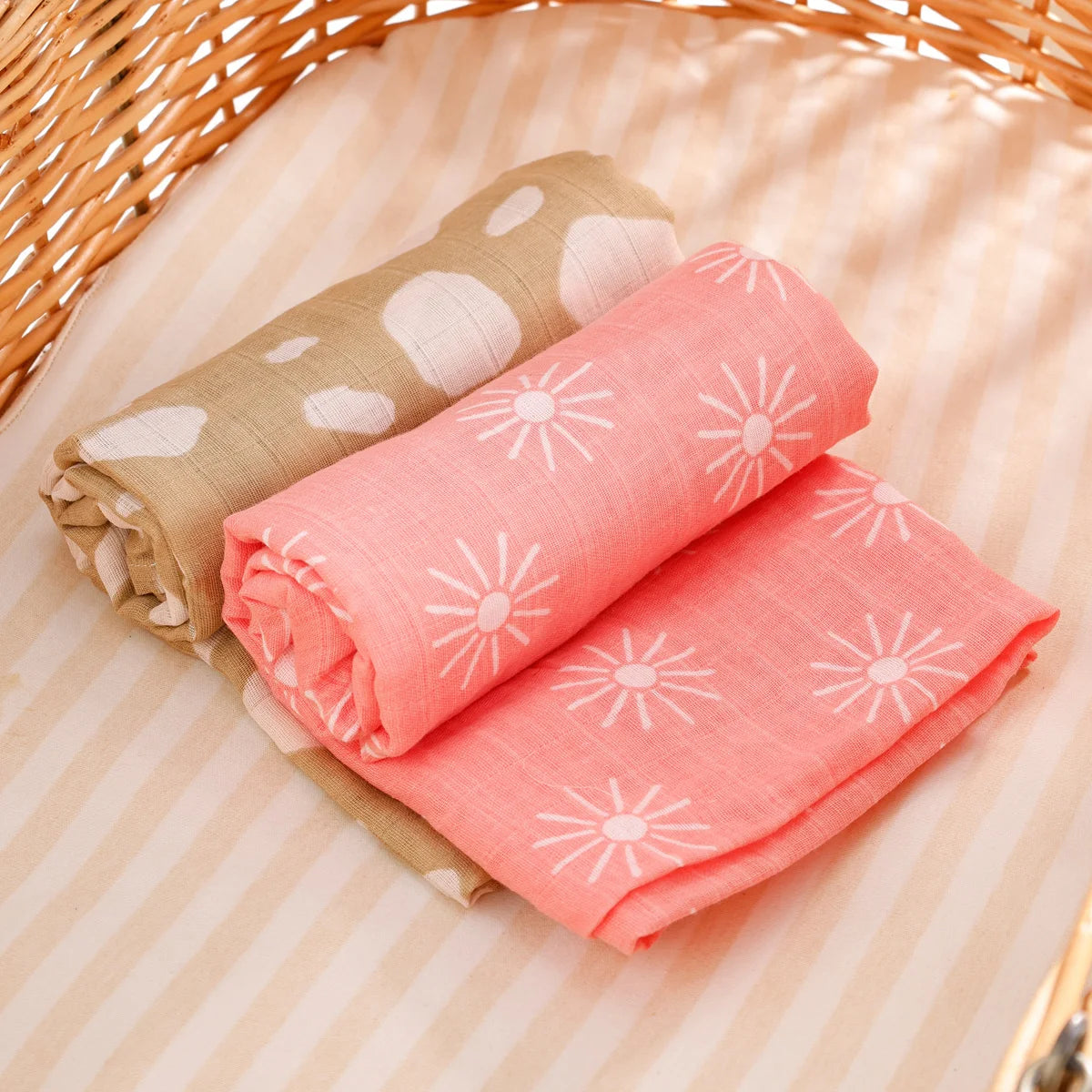 Cotton Muslin Baby Swaddle Blanket - Kindle Kids ABC - view 17
