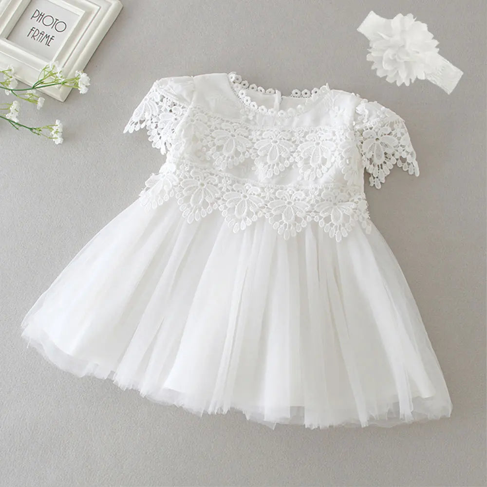 Lace Christening Gown - Kindle Kids ABC - view 12