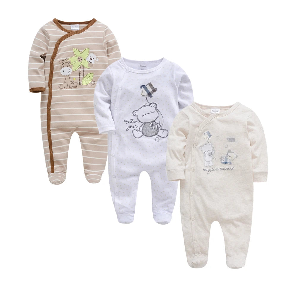 Cotton Baby Romper 3-Pack - Kindle Kids ABC - view 10