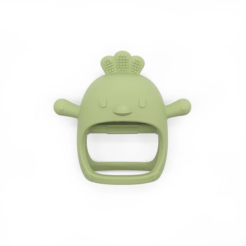 baby silicone chick teether sensory chew toy - photo 8