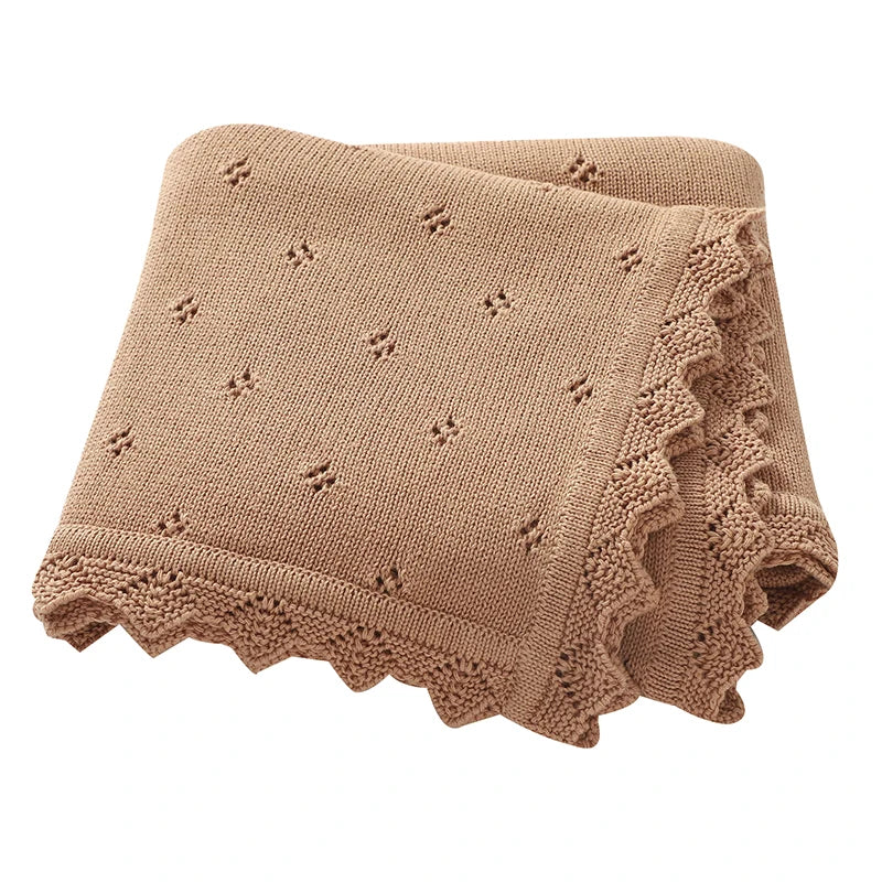 Knitted Cotton Baby Blanket - Kindle Kids ABC - view 8
