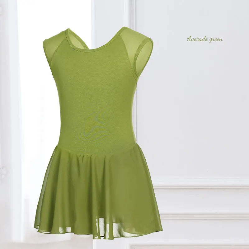 Girls Ballet Leotard Dress - Kindle Kids ABC - view 4