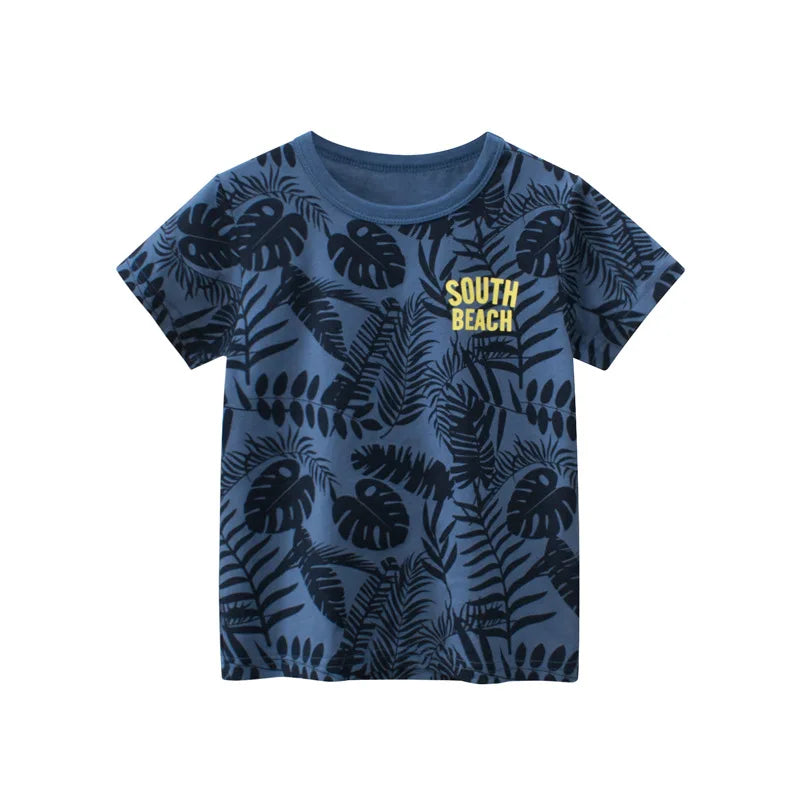 Boys Short Sleeve Cotton Tee 2-9Y - photo 8
