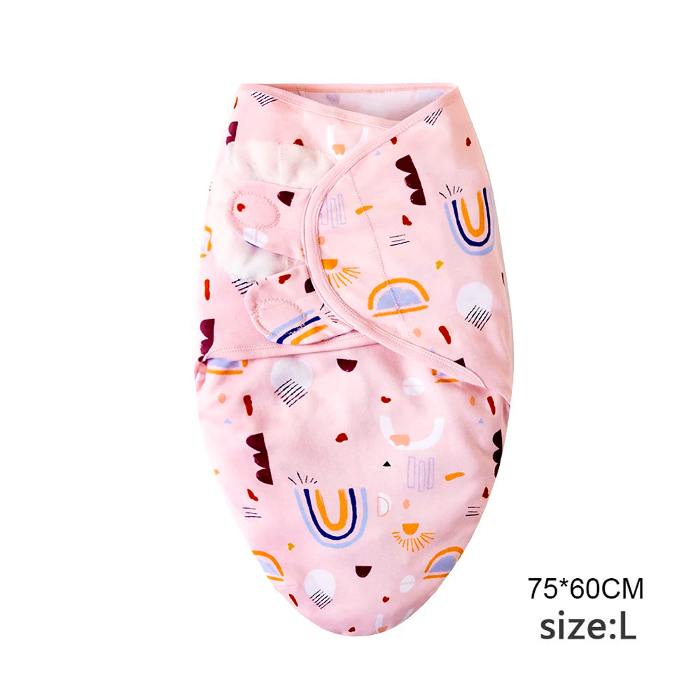 Cotton Baby Swaddle Wrap & Hat Set - Kindle Kids ABC - view 11