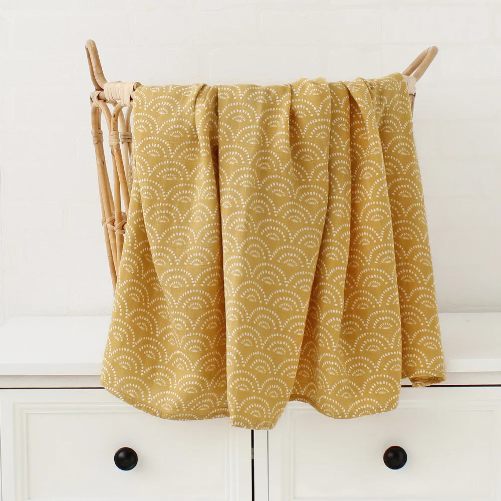 Bamboo Cotton Muslin Swaddle Blanket - Kindle Kids ABC - view 9