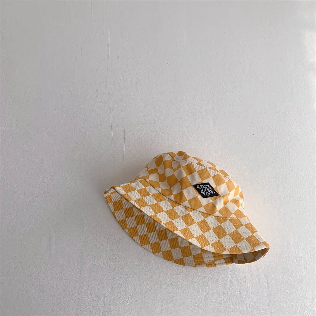 Kids Bucket Hat - Checkerboard Sun Hat for Boys Girls - photo 7