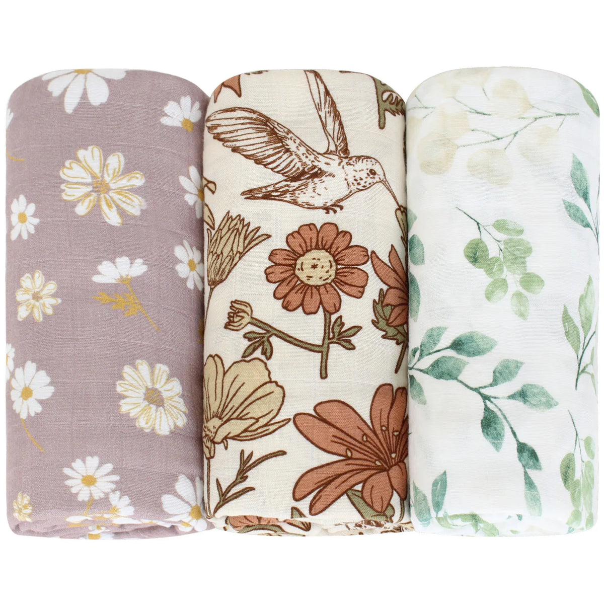 Bamboo Cotton Muslin Baby Swaddle Blanket - Kindle Kids ABC - view 5