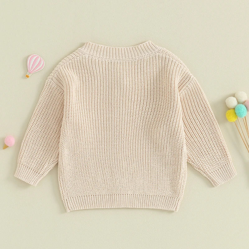 Knit Cotton Baby Cardigan - Kindle Kids ABC - view 3