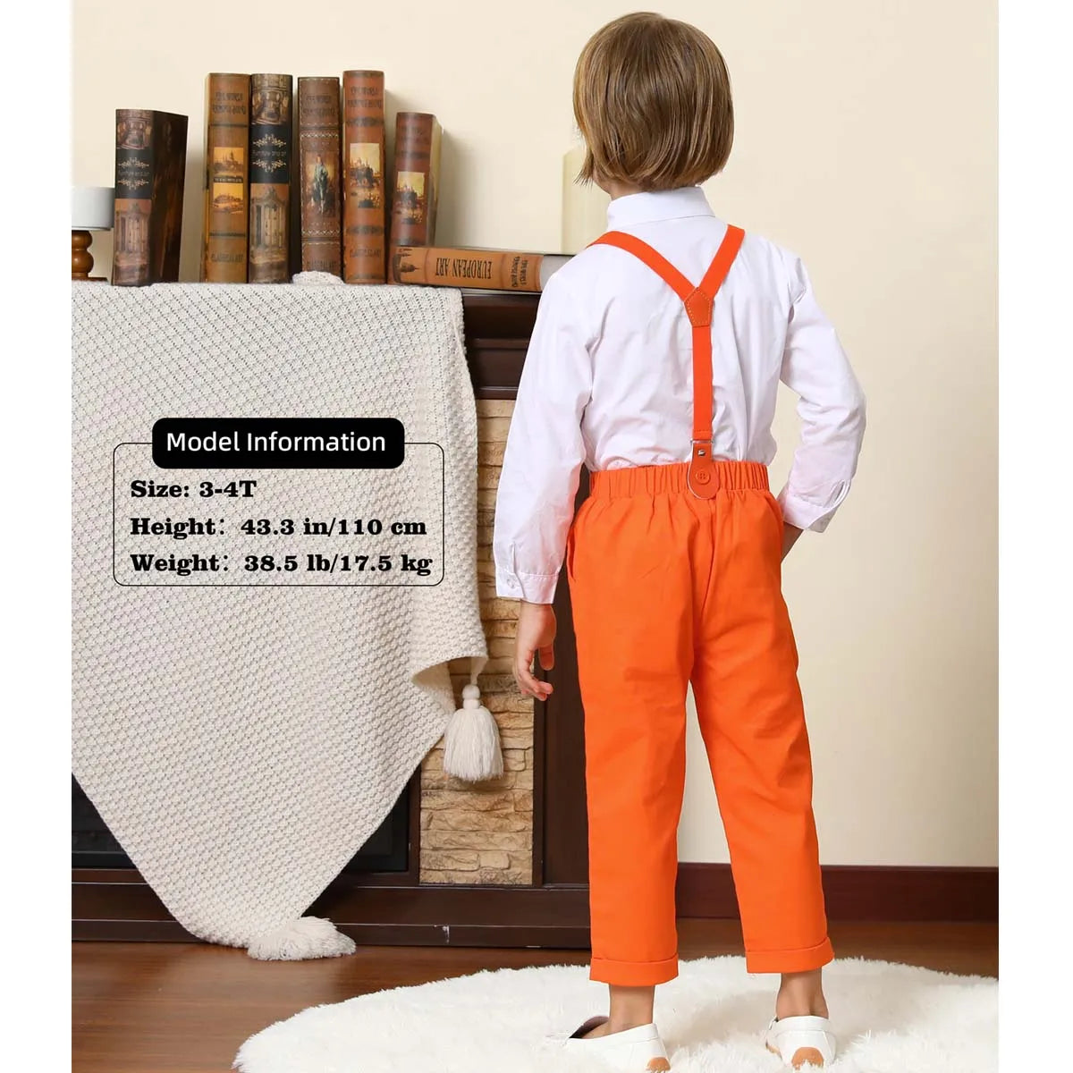 Baby Boys' Formal Suspender Outfit Set - Kindle Kids ABC - view 3