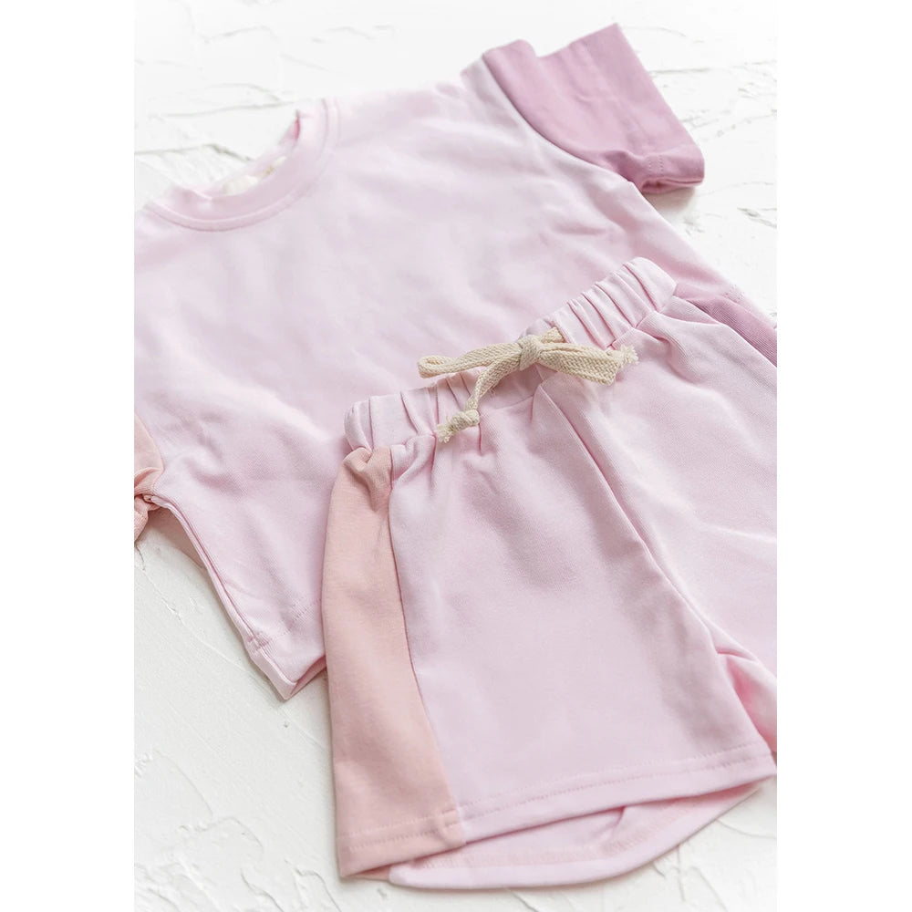 Baby & Toddler Cotton Tee & Shorts Set 0-4Y - photo 4