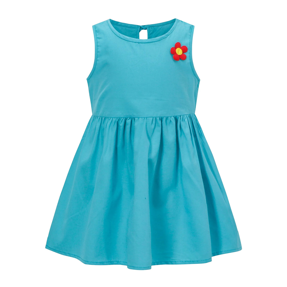 Girls Sleeveless Floral Print Sundress - photo 7