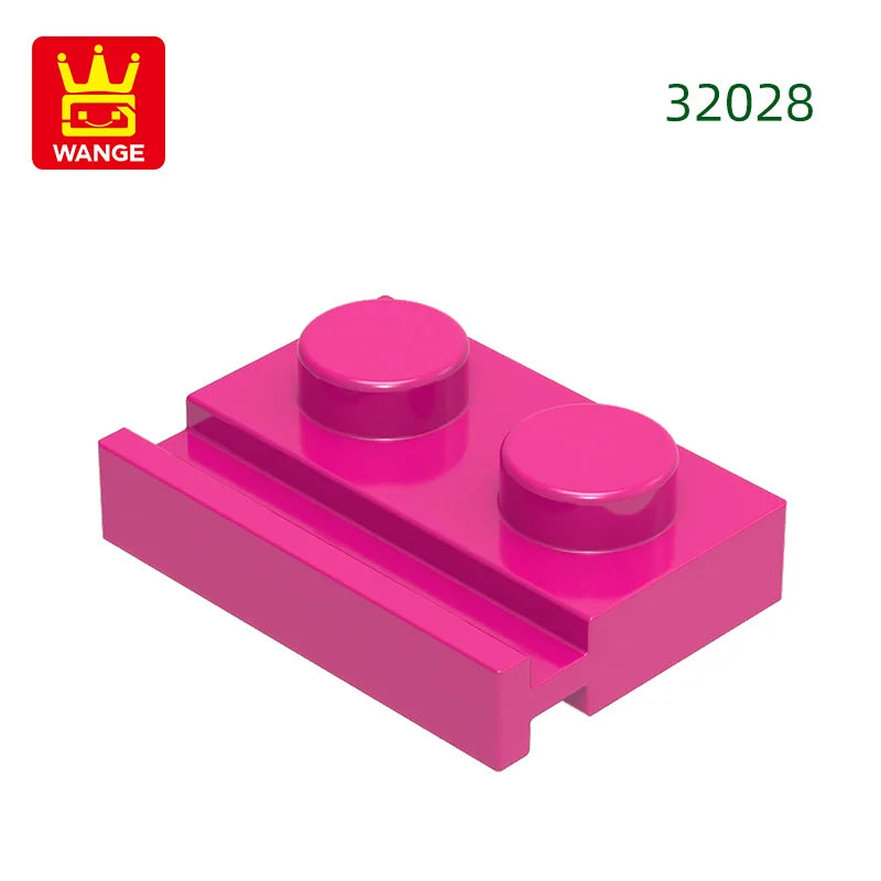 224-piece building block plate set MOC slide bricks for kids creative builds