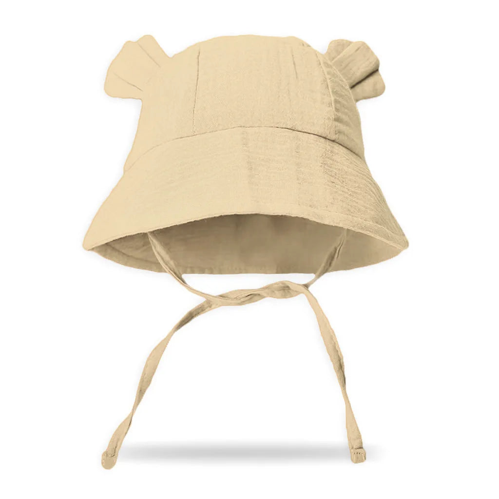 Baby Bucket Sun Hat - Rabbit-Ear Cotton Fisherman Hat - photo 12