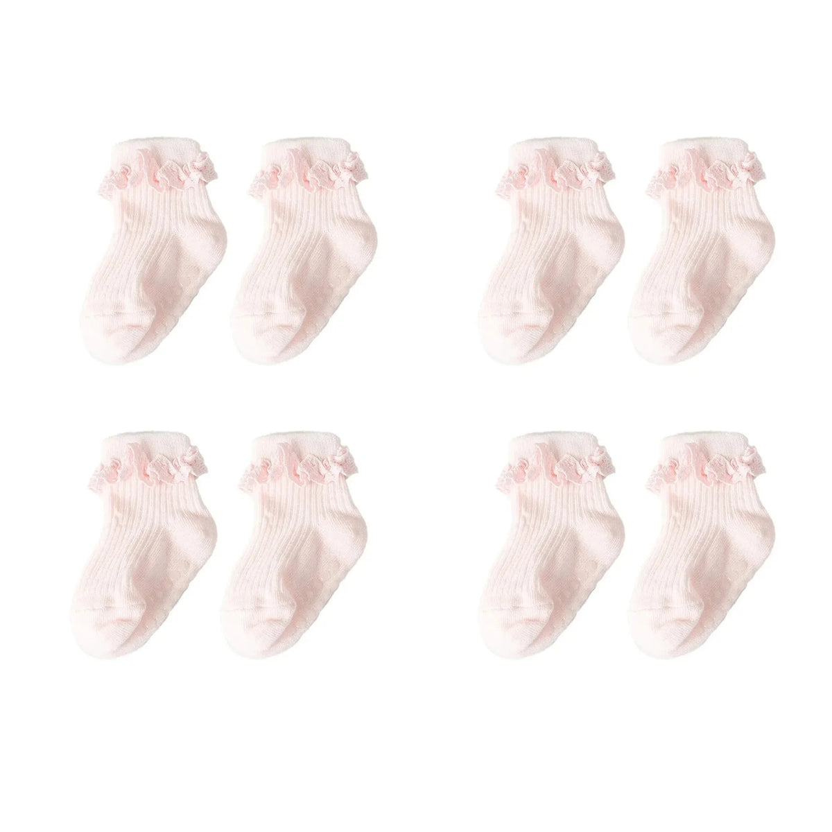 Cotton Lace Toddler Girl Socks - Kindle Kids ABC - view 16
