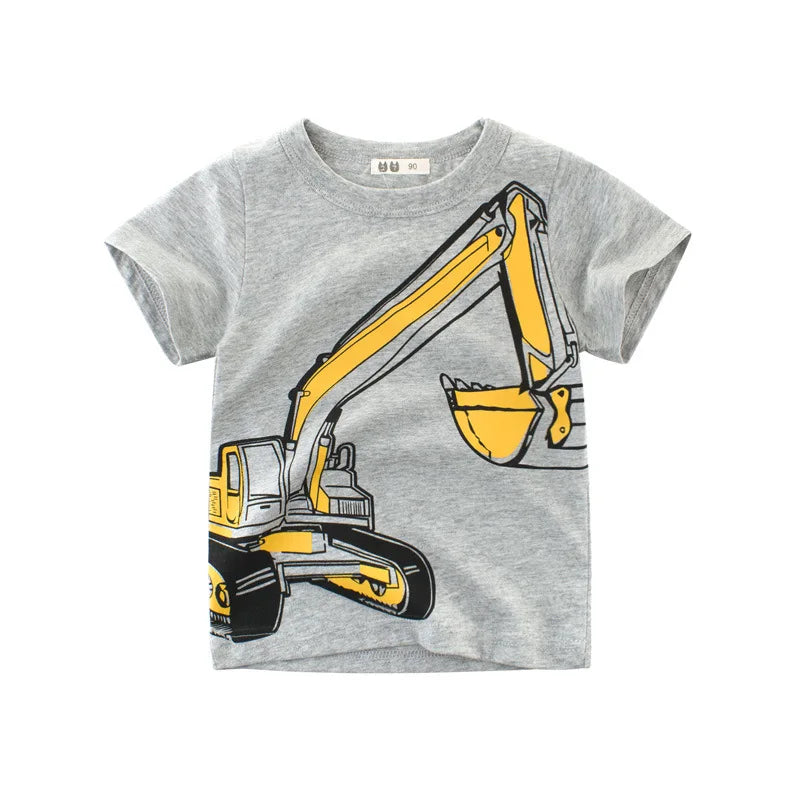 Kids' Korean-Style Striped T-Shirt – Short-Sleeve Cotton Tee | 2–9Y - photo 16