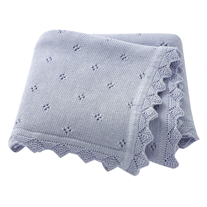 Knitted Cotton Baby Blanket - Kindle Kids ABC - view 7
