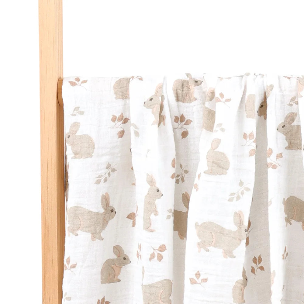 Soft Cotton Muslin Baby Swaddle Blanket - Kindle Kids ABC - view 4
