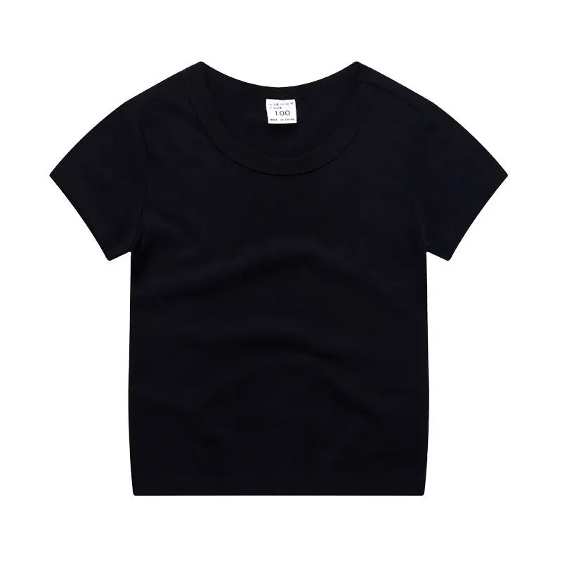 Kids Solid Cotton T-Shirt - photo 11