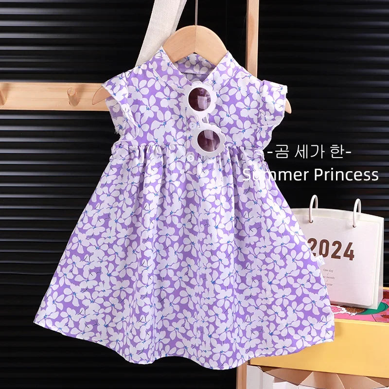 Girls' Beach Dress A-Line - Kindle Kids ABC