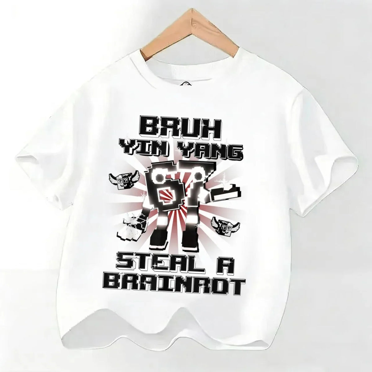 Kids Cotton 6-7 Graphic Print T-Shirt - photo 5
