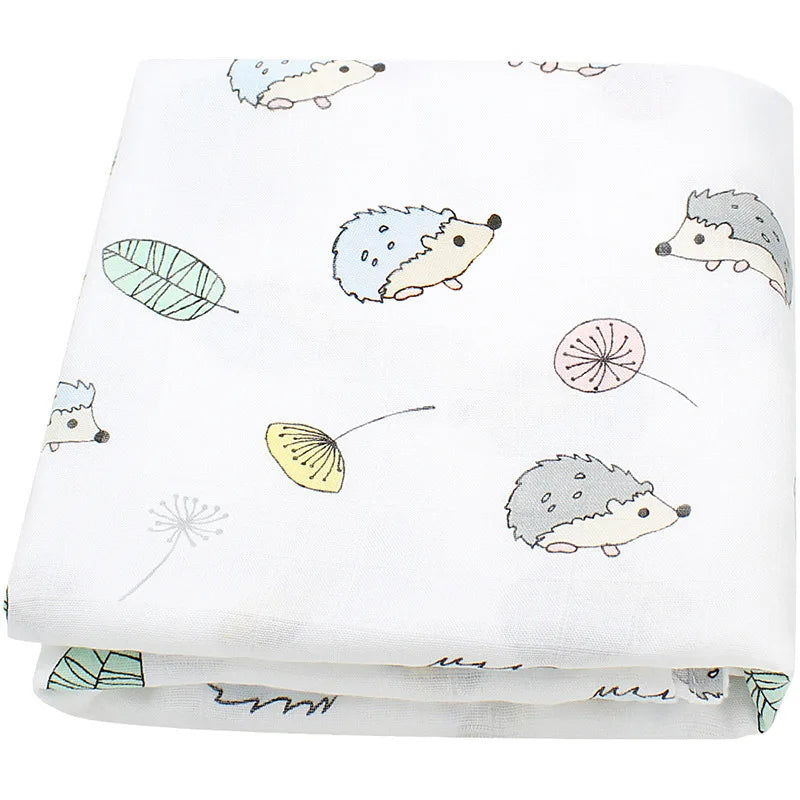 Bamboo Cotton Muslin Baby Swaddle Blanket - Kindle Kids ABC - view 14