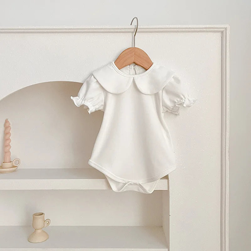 Embroidered Cotton Baby Romper - Kindle Kids ABC - view 6