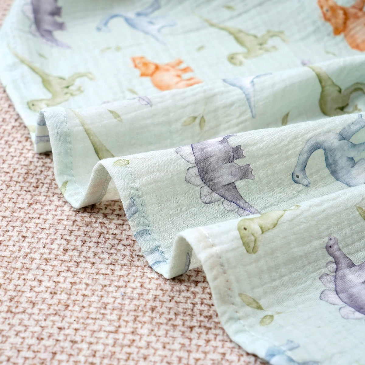 Cotton Muslin Baby Blanket - Kindle Kids ABC - view 6