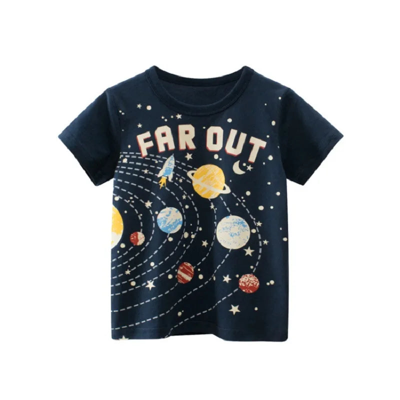 Boys Short Sleeve Cotton Tee 2-9Y - photo 5